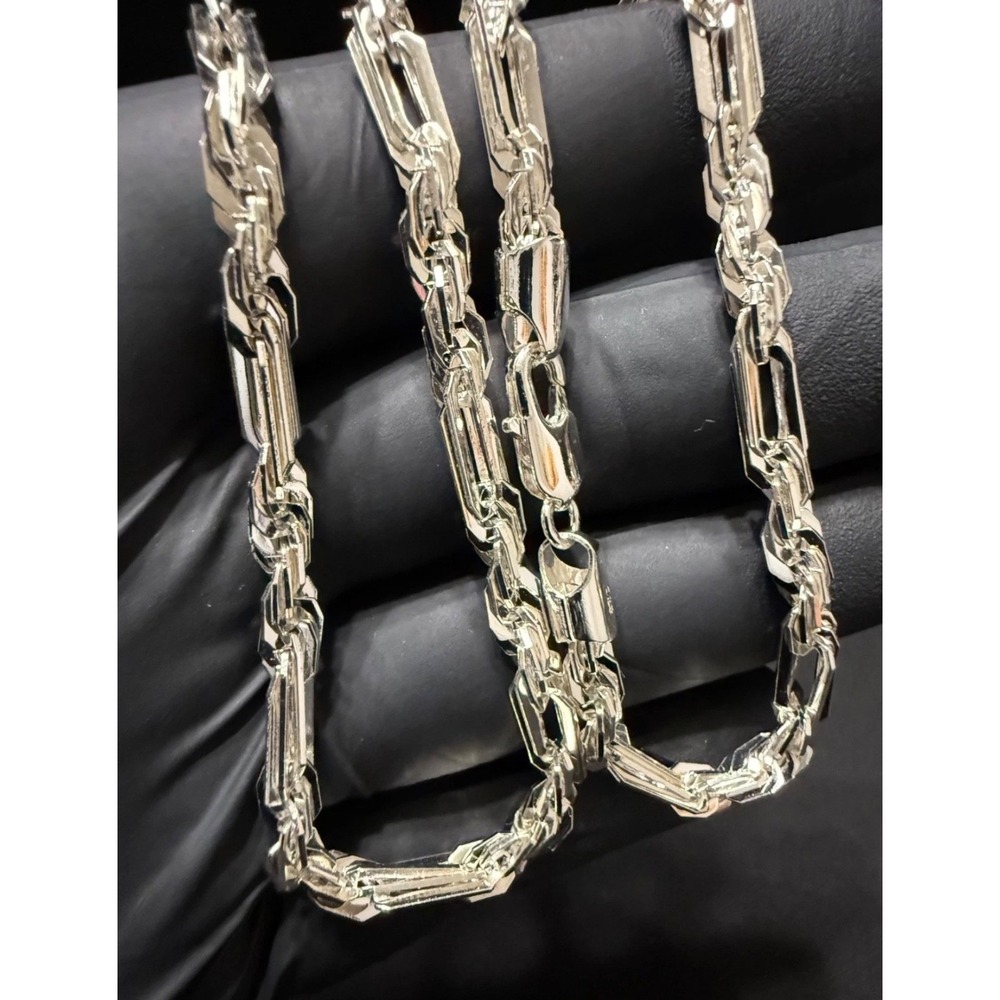 milano silver filled 24inch 5mm lobster clasp - Picture 2 of 4